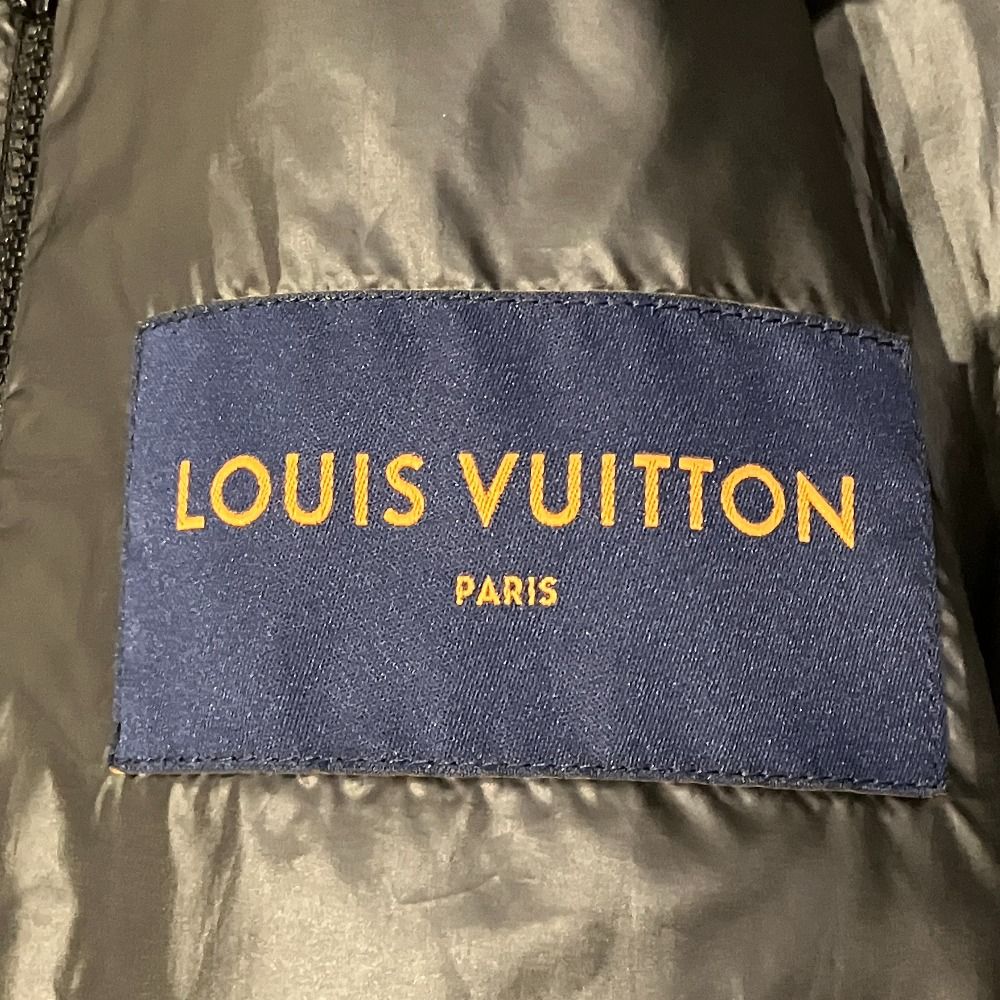 Louis Vuitton Monogram Flower Quilted Hoodie 50 Black — view 5
