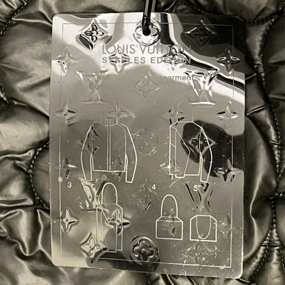 Louis Vuitton Monogram Flower Quilted Hoodie 50 Black — view 6
