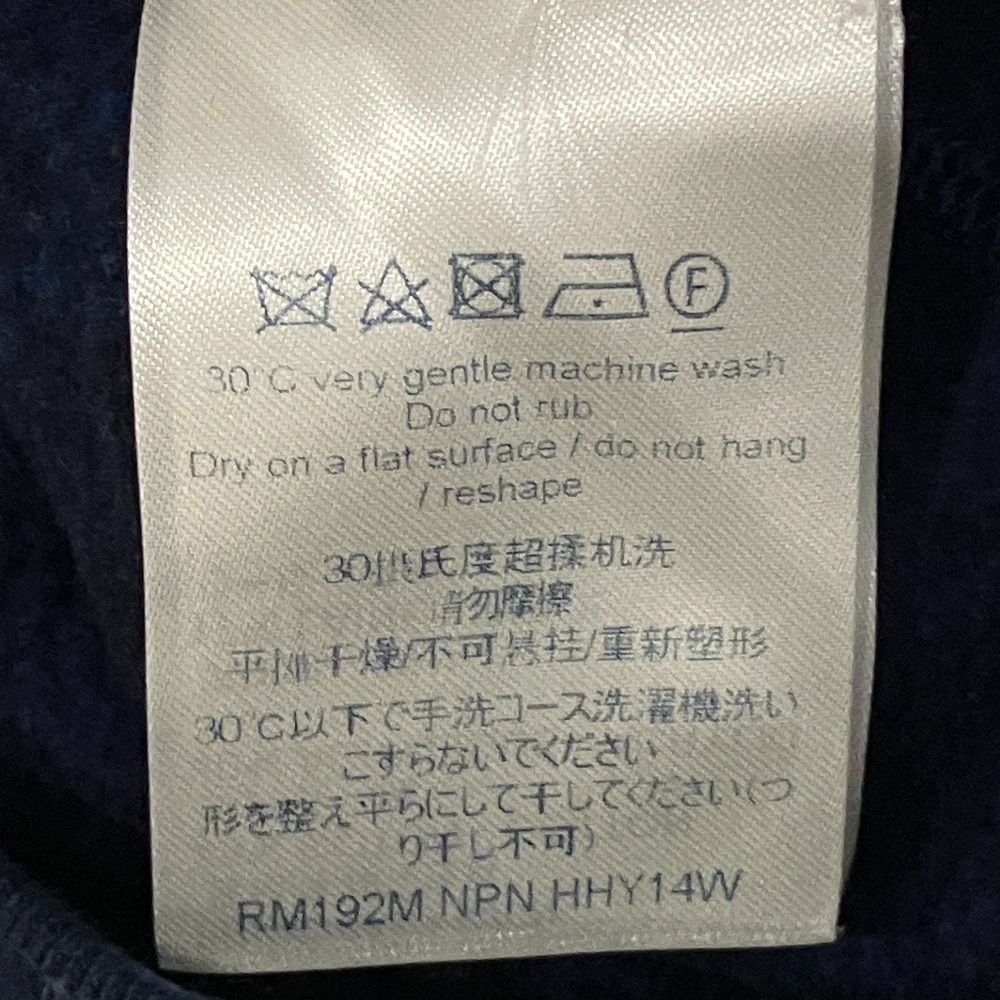 Louis Vuitton Full Monogram Jacquard Crew Neck Sweatshirt XL Navy — view 5