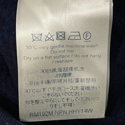 Louis Vuitton Full Monogram Jacquard Crew Neck Sweatshirt XL Navy — view 5