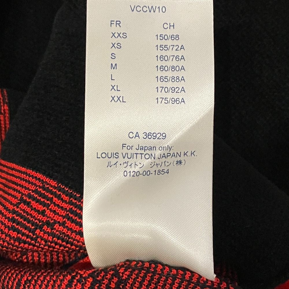 Louis Vuitton Monogram a Line Sleeveless Knit Dress S Black — view 7