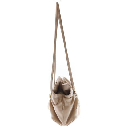 Prada Small Mini Shoulder Bag Baby Pink Calfskin Gold — view 3