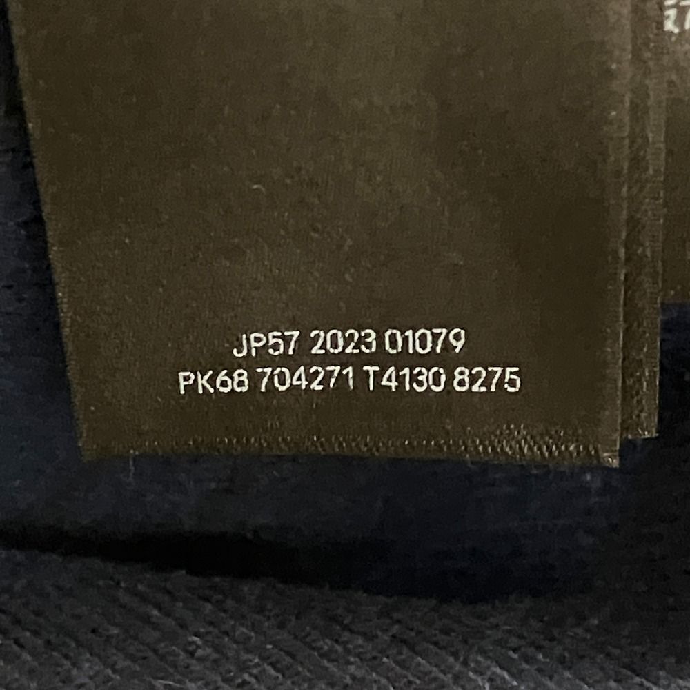Balenciaga Hybrid V-neck Shirt Docking Knit XS Navy Sweater — view 6