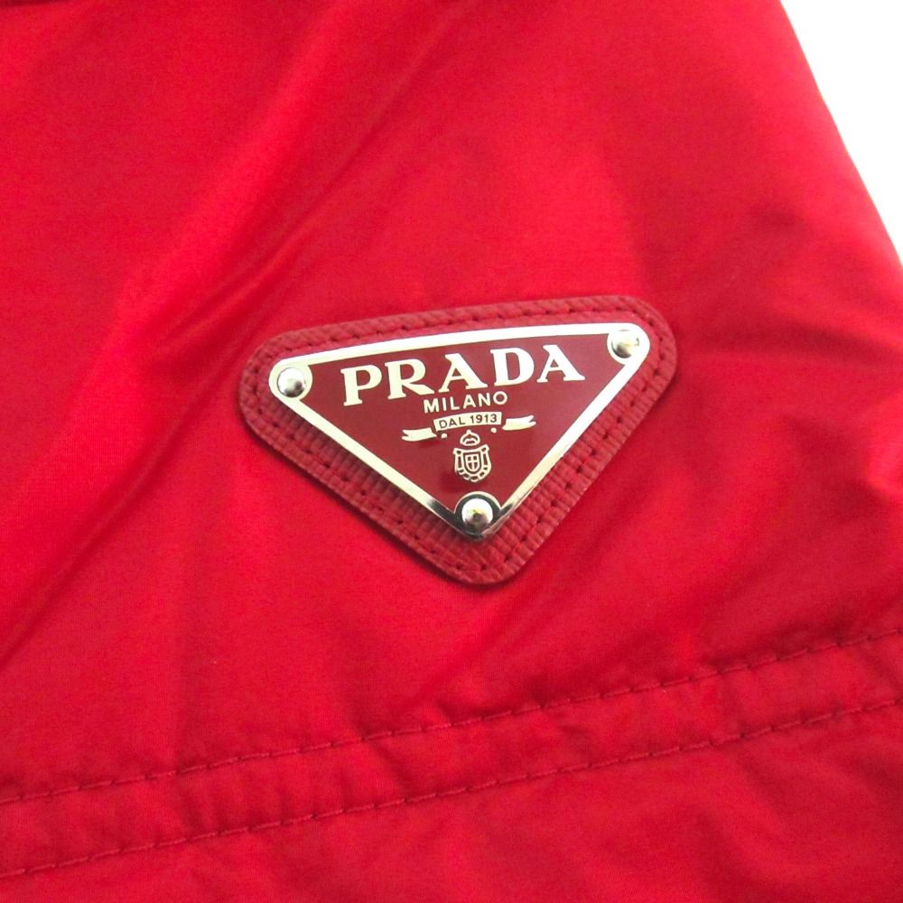 Prada Hooded Nylon Down Jacket 46 — view 4