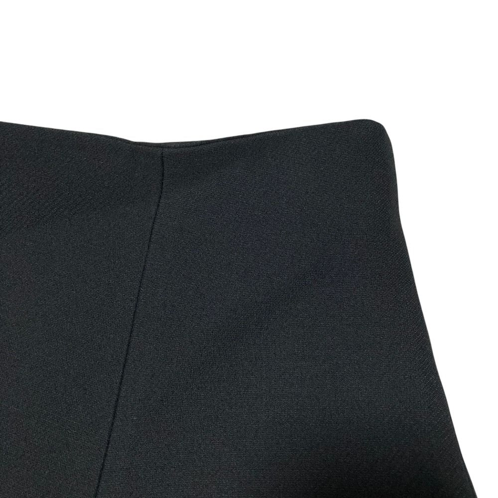 Dior Wool Silk Flare Skirt 46 Black — view 4