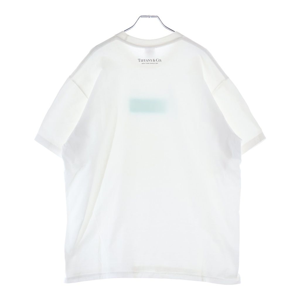 Tiffany & Co Supreme Box Logo Tee Box Short Sleeve T-Shirt White — view 2
