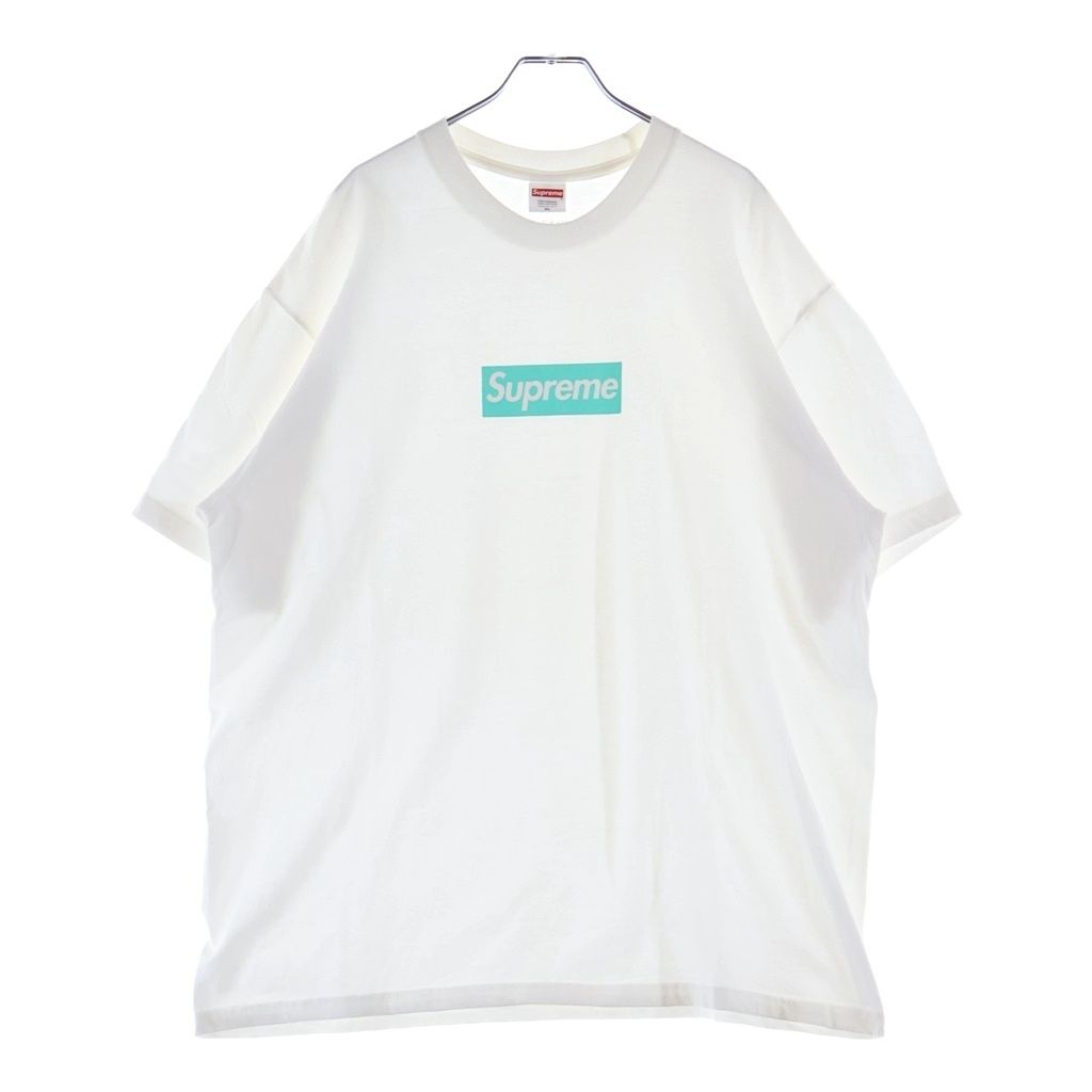 Tiffany & Co Supreme Box Logo Tee Box Short Sleeve T-Shirt White