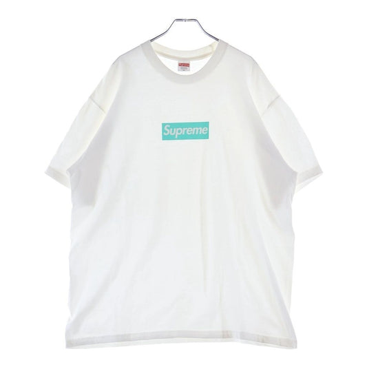 Tiffany & Co Supreme Box Logo Tee Box Short Sleeve T-Shirt White