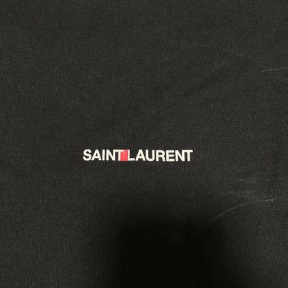Saint Laurent Paris Logo Print T-Shirt XS Black — view 3