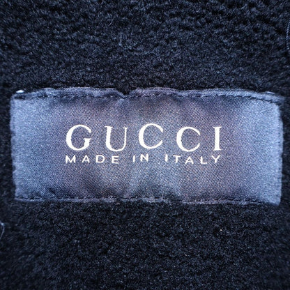 Gucci Black Persian Lamb Pea Coat — view 7