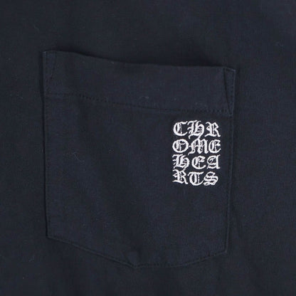 Chrome Hearts Not English Label Embroidery Long Sleeve Top Black — view 5