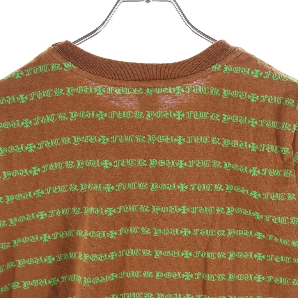 Chrome Hearts Not Vine Dagger Embroidery Tee Not T-Shirt Short Sleeve Top Brown — view 4