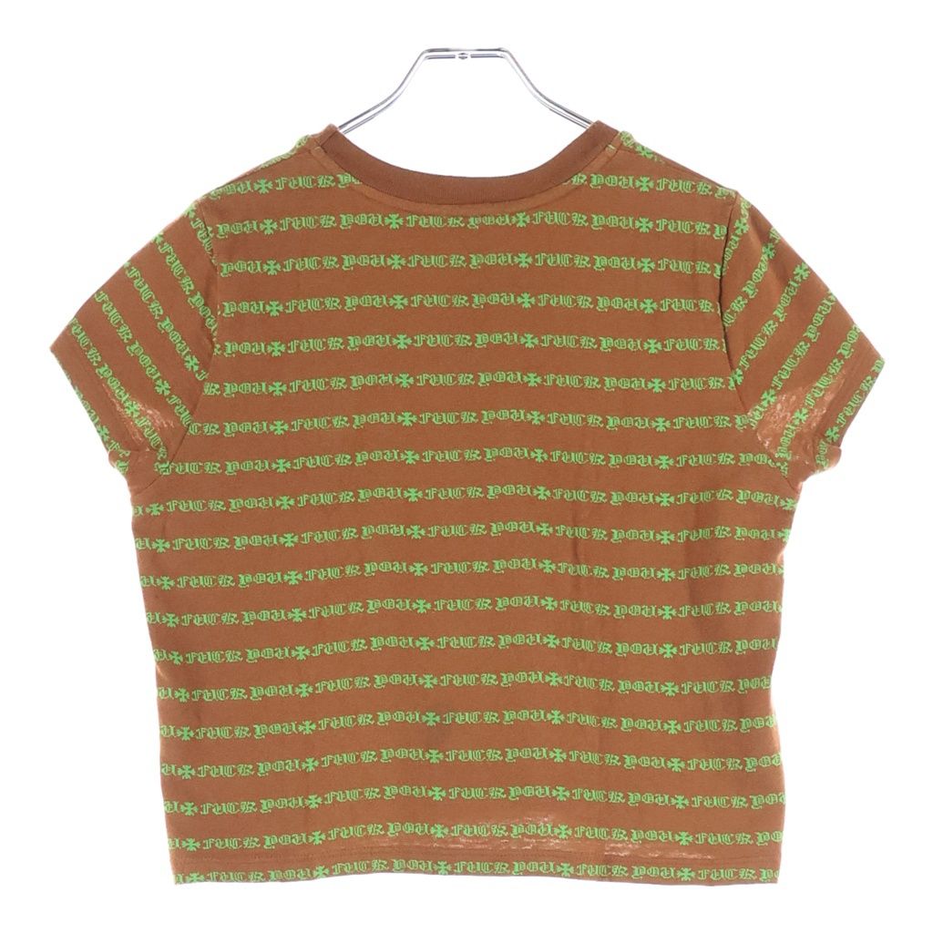 Chrome Hearts Not Vine Dagger Embroidery Tee Not T-Shirt Short Sleeve Top Brown — view 2