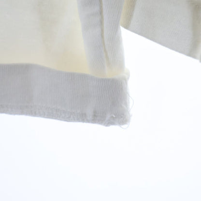 Chrome Hearts Not English Label Embroidery Long Sleeve Top White — view 6