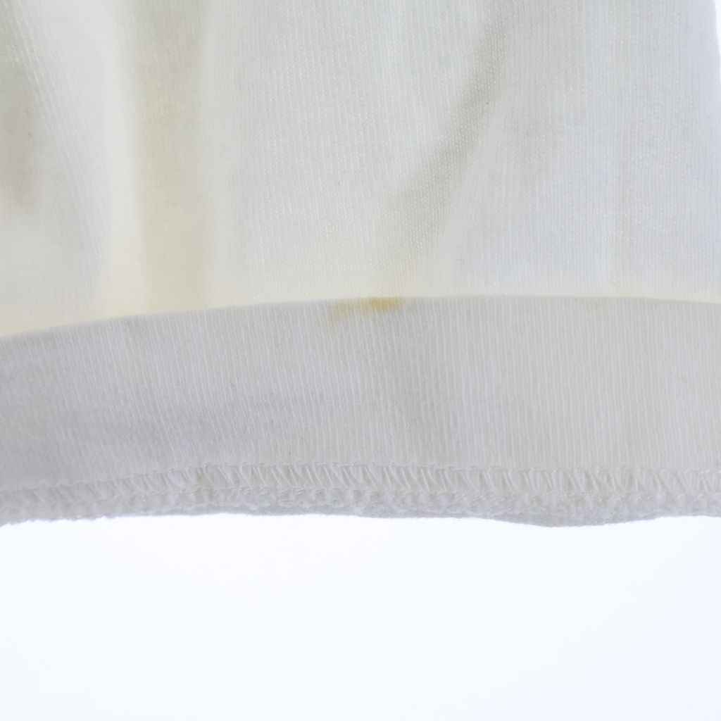 Chrome Hearts Not English Label Embroidery Long Sleeve Top White — view 5