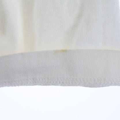 Chrome Hearts Not English Label Embroidery Long Sleeve Top White — view 5