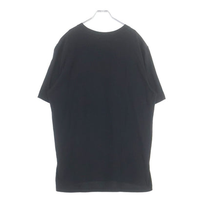 Moncler Front Logo Patch Crew Neck Short Sleeve T-Shirt Black — view 2