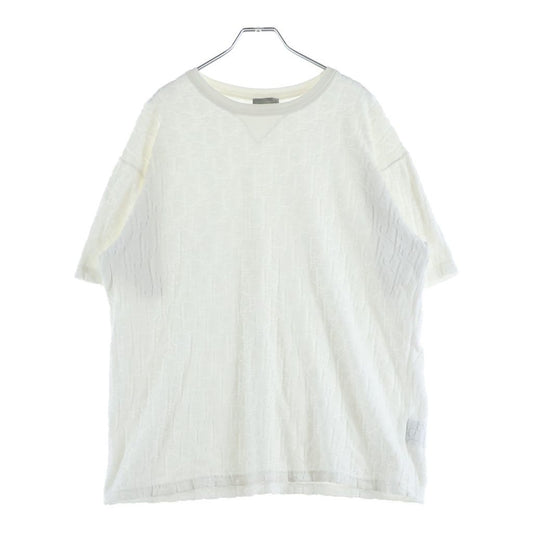 Dior Oblique Cotton Jacquard Top White