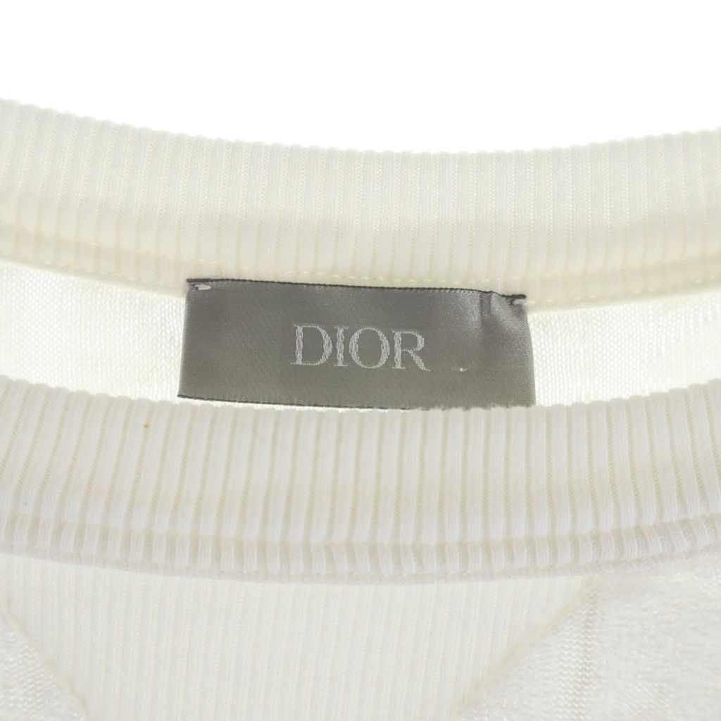Dior Oblique Cotton Jacquard Top White — view 7