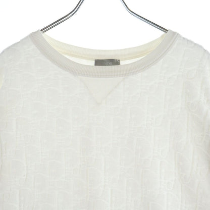 Dior Oblique Cotton Jacquard Top White — view 3