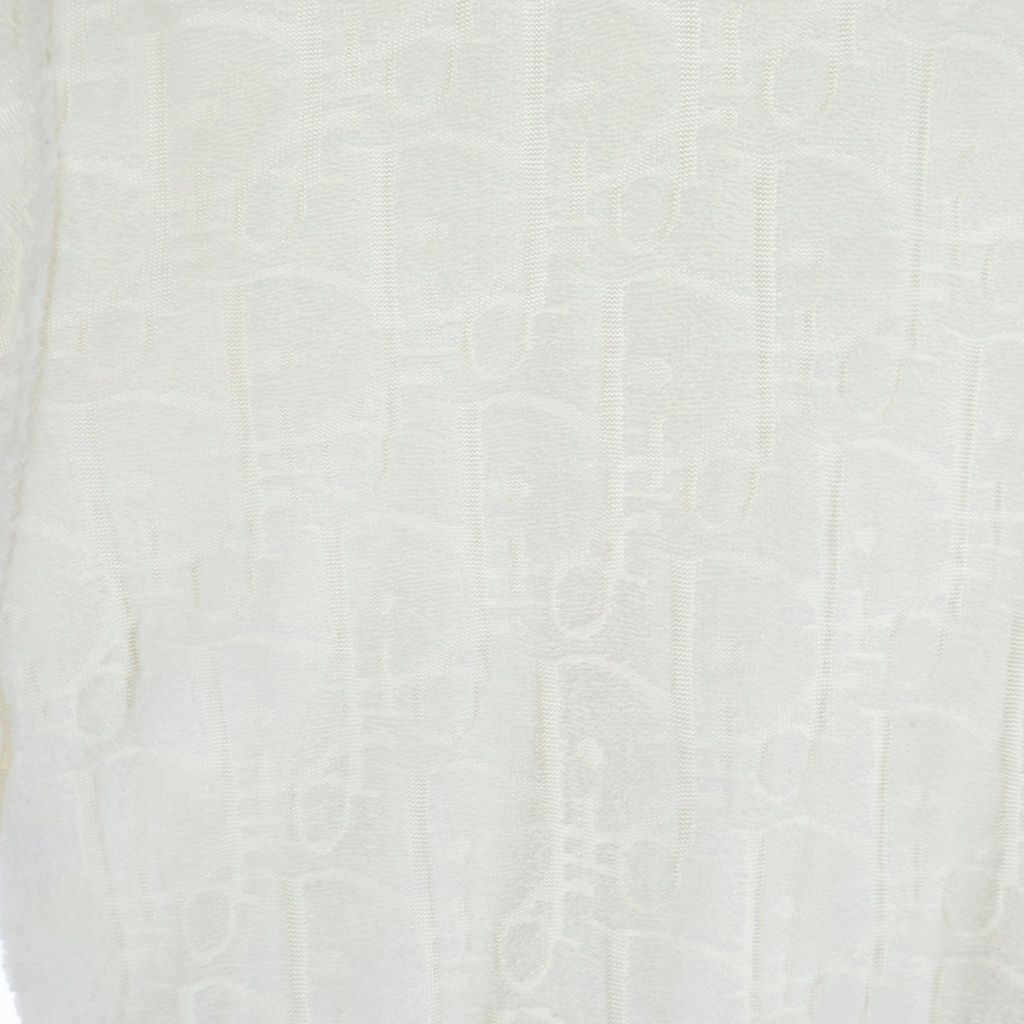Dior Oblique Cotton Jacquard Top White — view 5