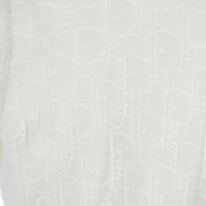 Dior Oblique Cotton Jacquard Top White — view 5