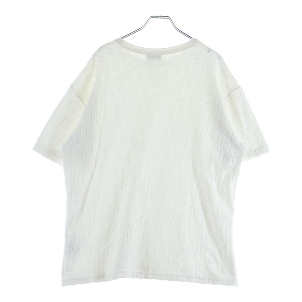 Dior Oblique Cotton Jacquard Top White — view 2