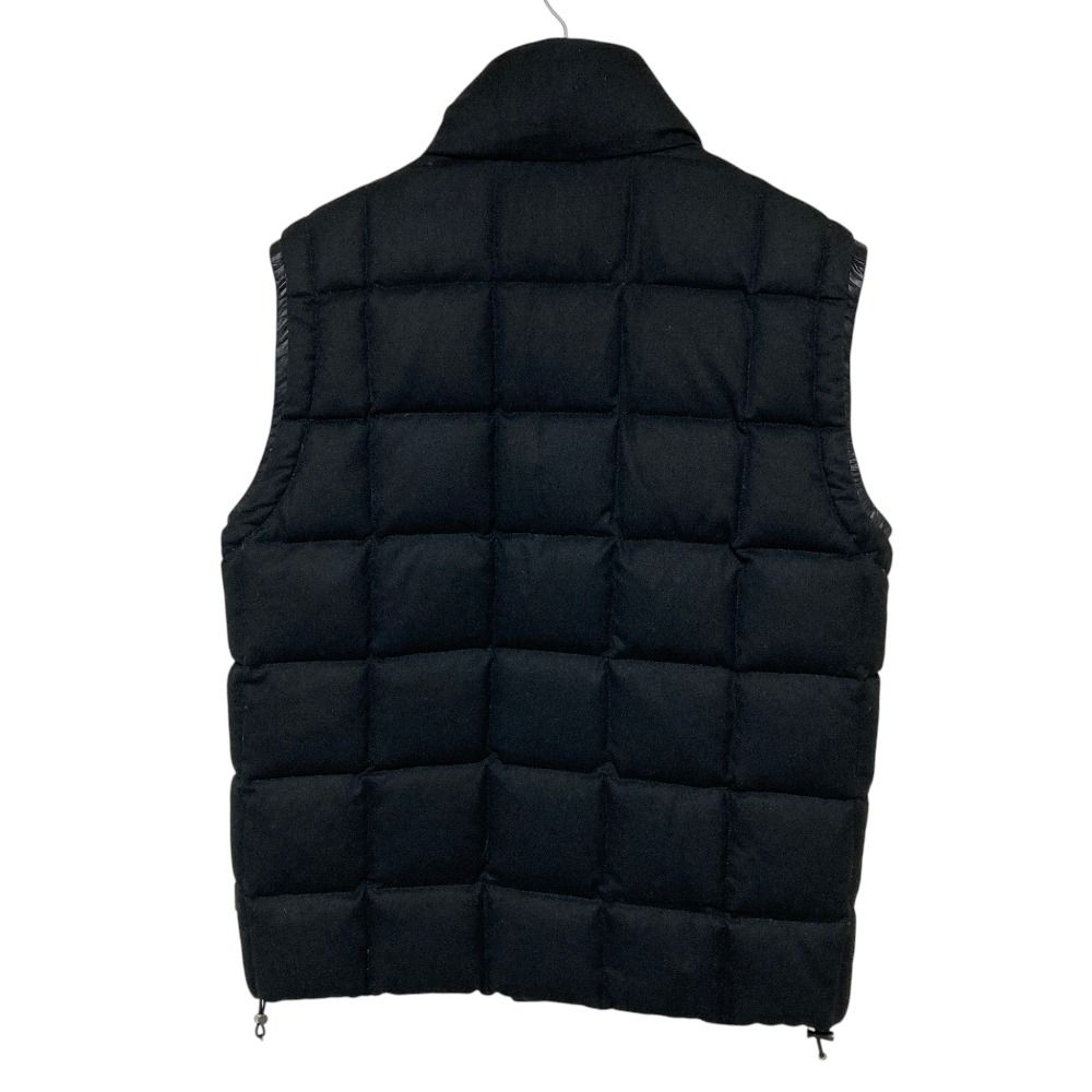 Moncler Tenay Wool Quilted Down Vest 1 Black — view 2