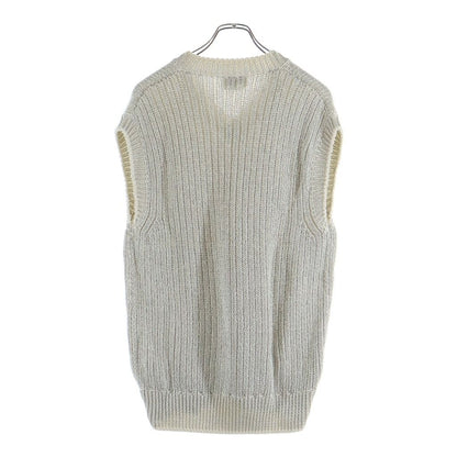 Hermes Knit Vest Nylon Cable White — view 2
