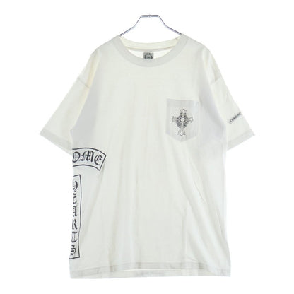 Chrome Hearts Vintage T Bar Logo Print Short Sleeve T Shirt