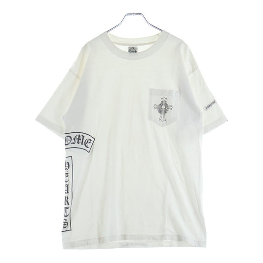 Chrome Hearts Vintage T Bar Logo Print Short Sleeve T Shirt