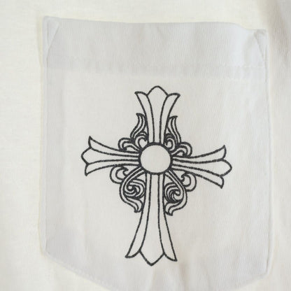 Chrome Hearts Vintage T Bar Logo Print Short Sleeve T Shirt — view 4