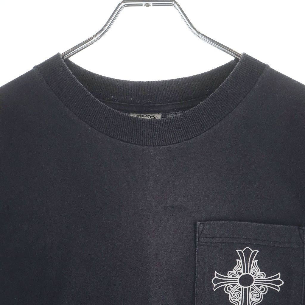 Chrome Hearts Vintage CH S Tee Los Angeles Limited Chest Cross Print Crew Neck — view 3