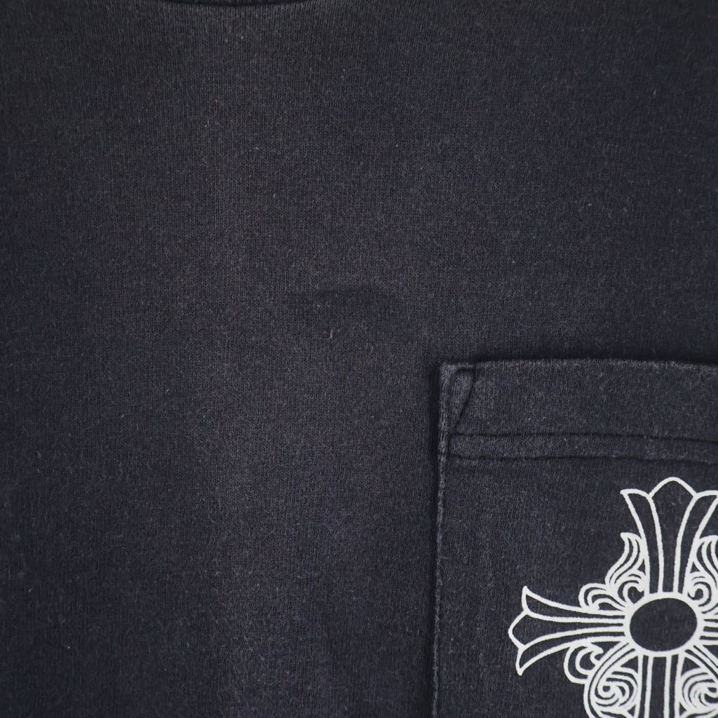 Chrome Hearts Vintage CH S Tee Los Angeles Limited Chest Cross Print Crew Neck — view 5