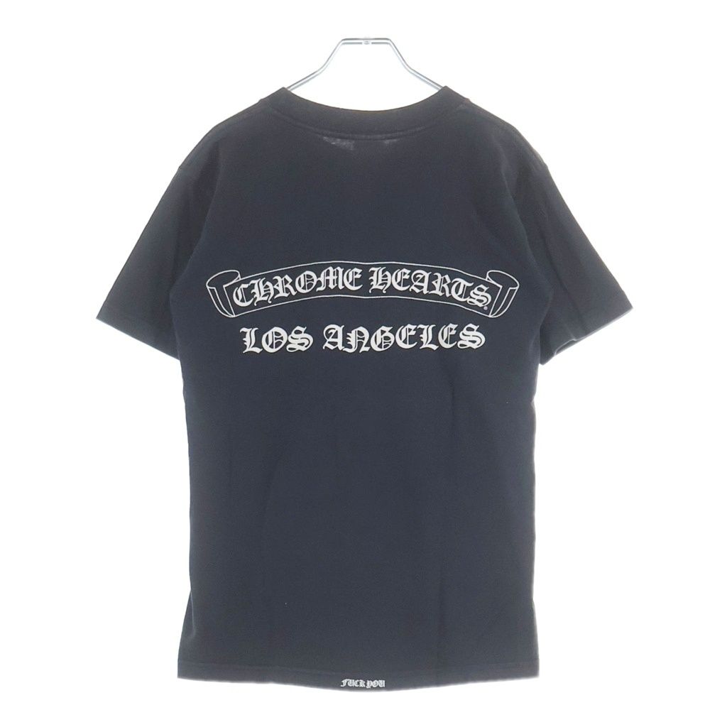 Chrome Hearts Vintage CH S Tee Los Angeles Limited Chest Cross Print Crew Neck
