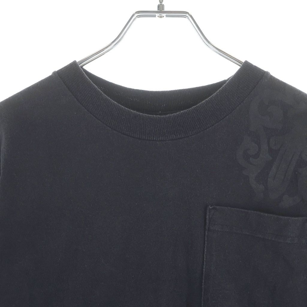 Chrome Hearts Vintage Back Cemetery Cross Print Short Sleeve T-Shirt — view 3