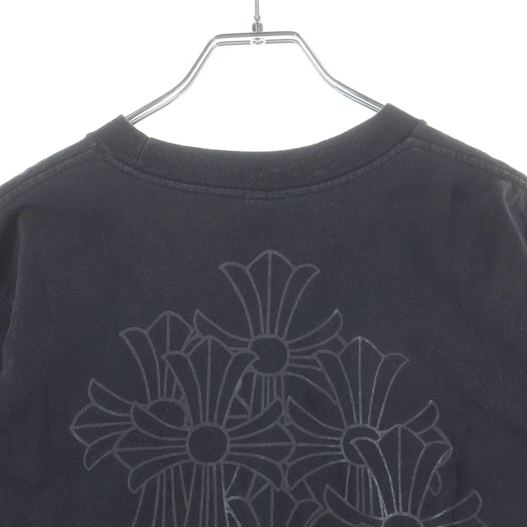 Chrome Hearts Vintage Back Cemetery Cross Print Short Sleeve T-Shirt — view 4