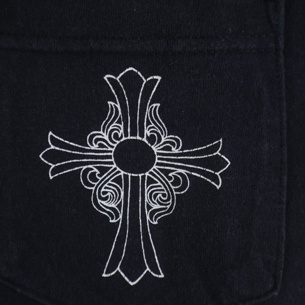 Chrome Hearts Vintage CH S Tee New York Limited Chest Cross Print Crew Neck — view 5
