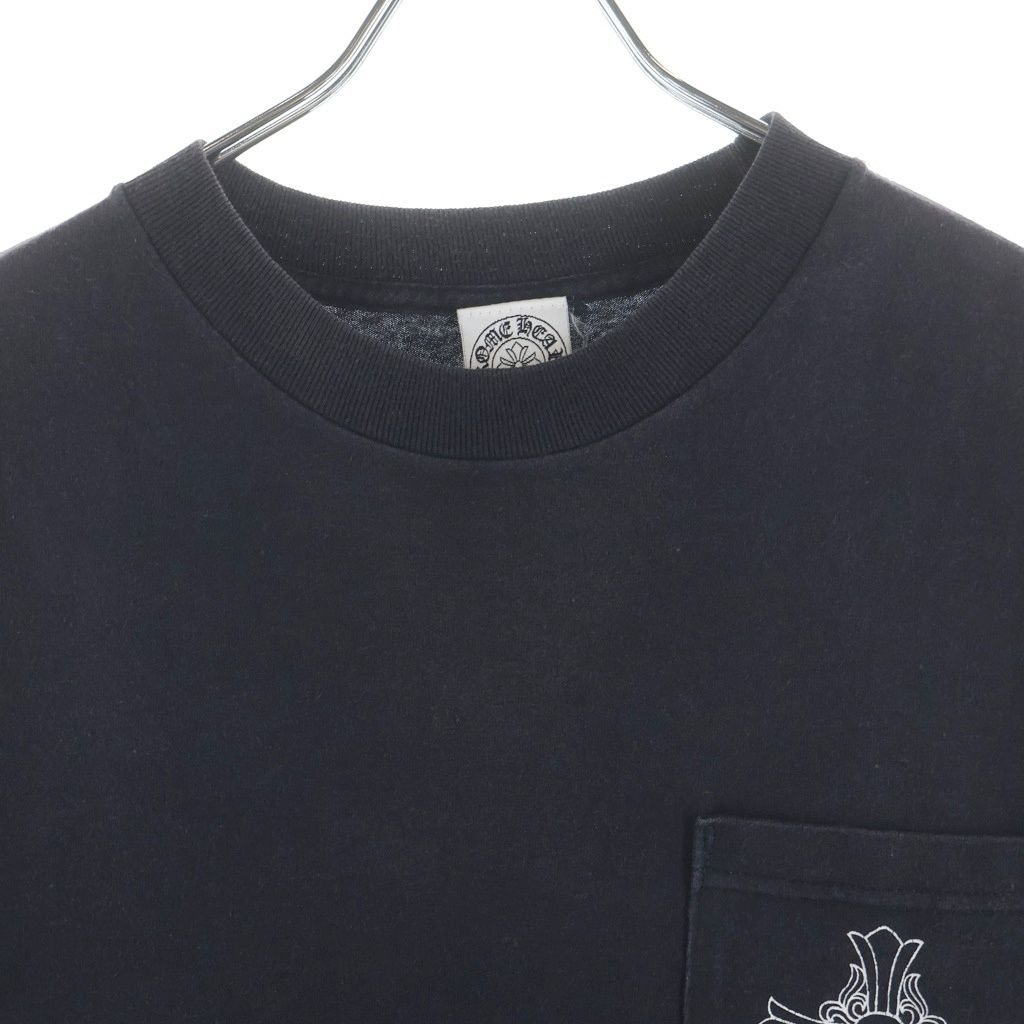 Chrome Hearts Vintage CH S Tee New York Limited Chest Cross Print Crew Neck — view 3