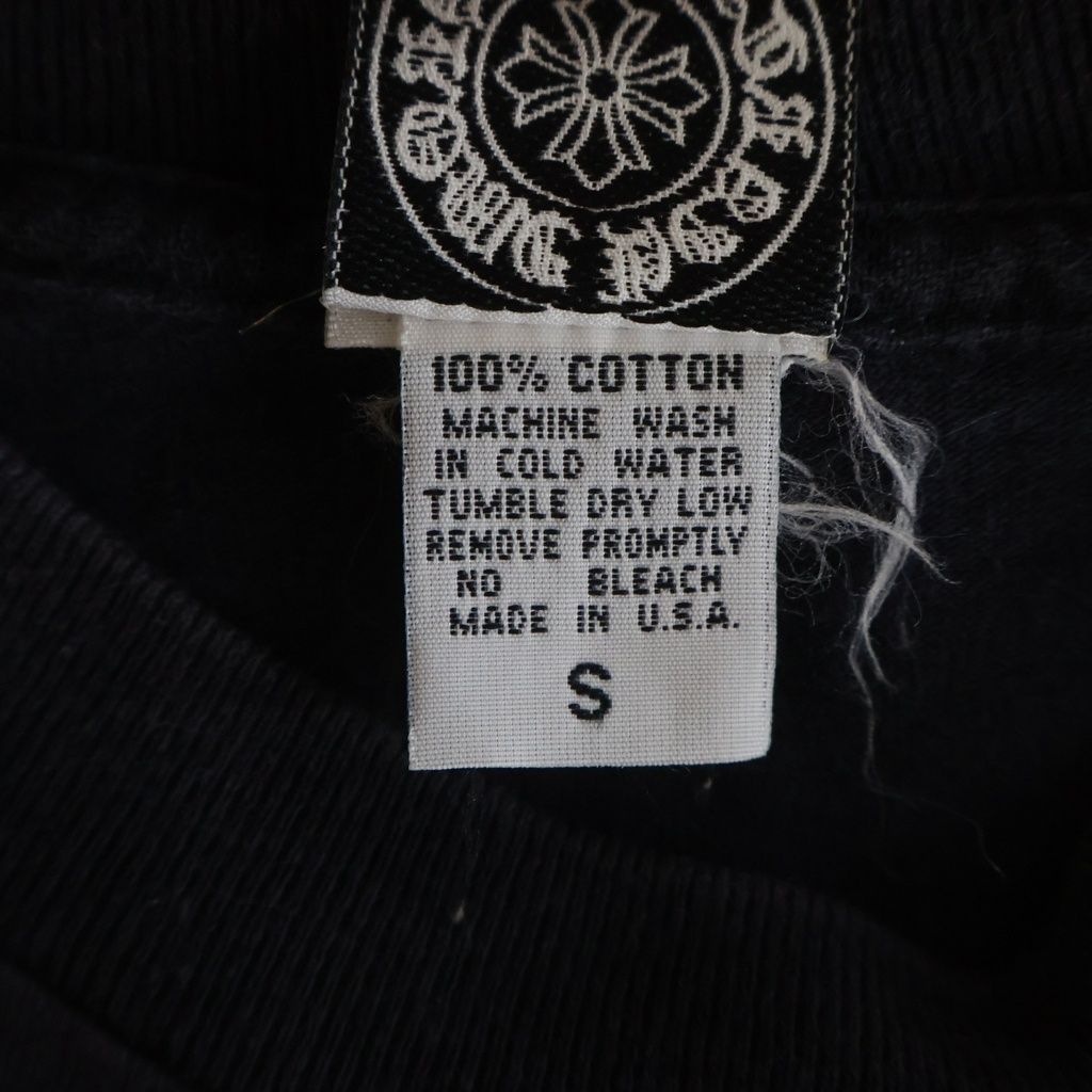 Chrome Hearts Vintage CH S Tee New York Limited Chest Cross Print Crew Neck — view 8