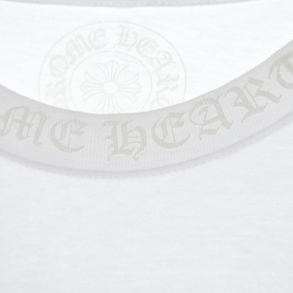 Chrome Hearts CH L S Tee Neck Logo Print Long Sleeve T-Shirt — view 5