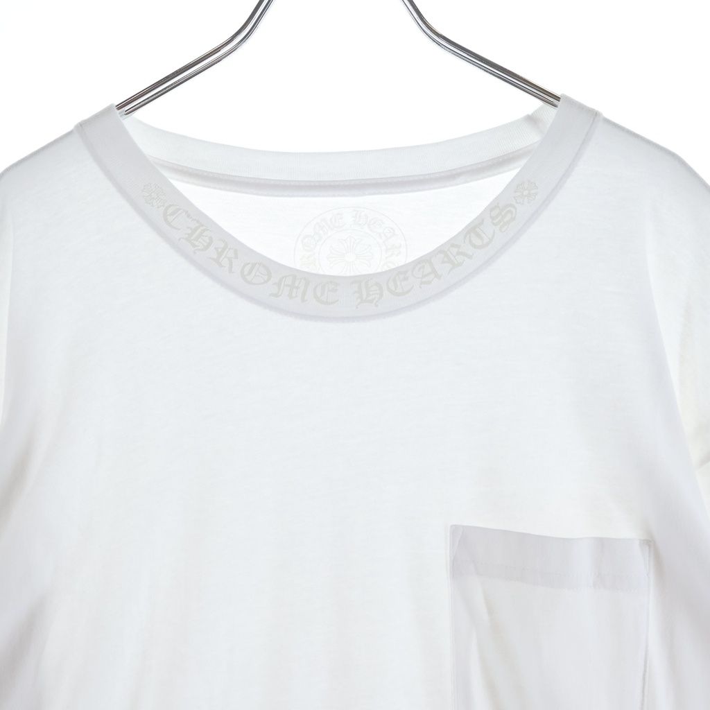 Chrome Hearts CH L S Tee Neck Logo Print Long Sleeve T-Shirt — view 3