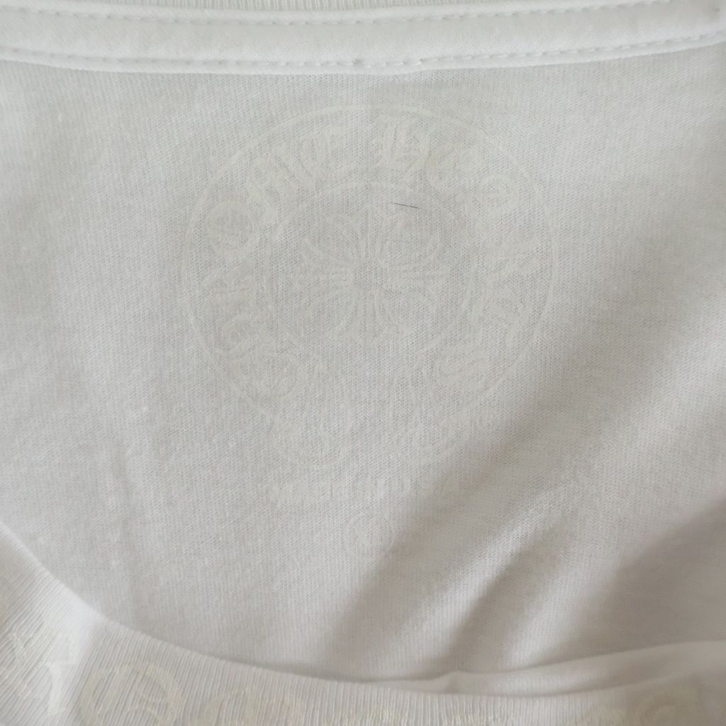 Chrome Hearts CH L S Tee Neck Logo Print Long Sleeve T-Shirt — view 7