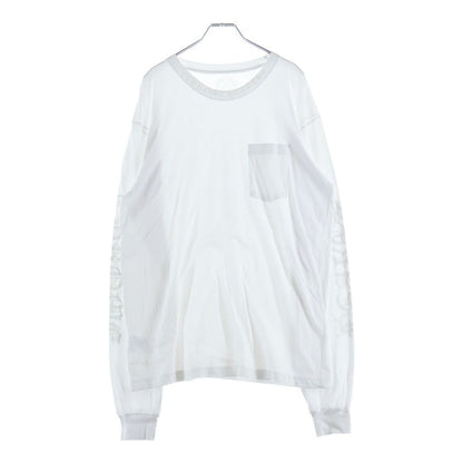 Chrome Hearts CH L S Tee Neck Logo Print Long Sleeve T-Shirt