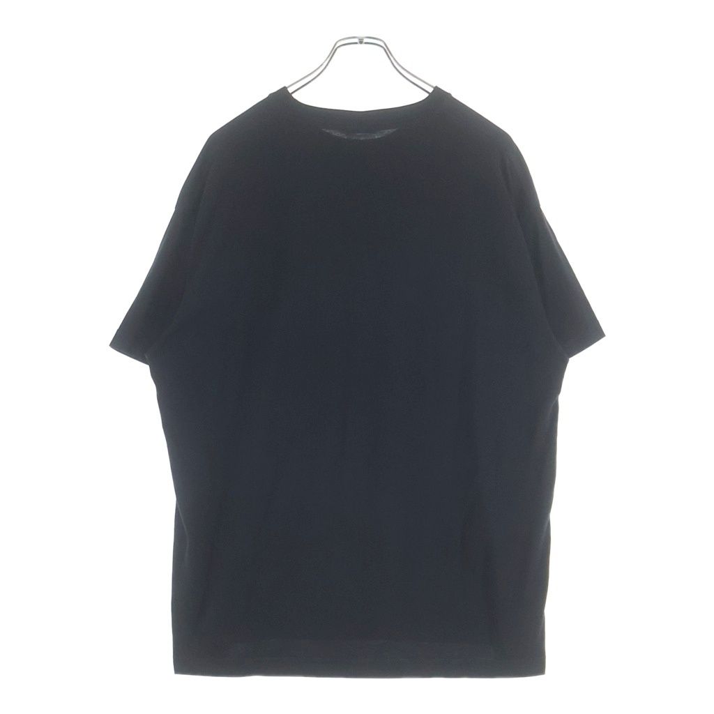 Balenciaga Logo Print Short Sleeve Top T-Shirt Black — view 2
