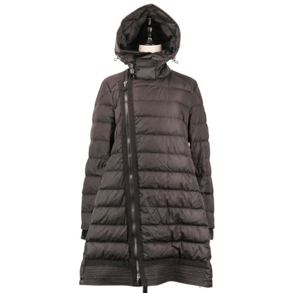 Moncler Christabel Hooded Down Coat 2 Black — view 2