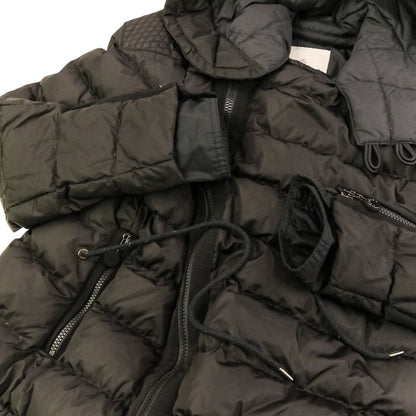 Moncler Christabel Hooded Down Coat 2 Black — view 7