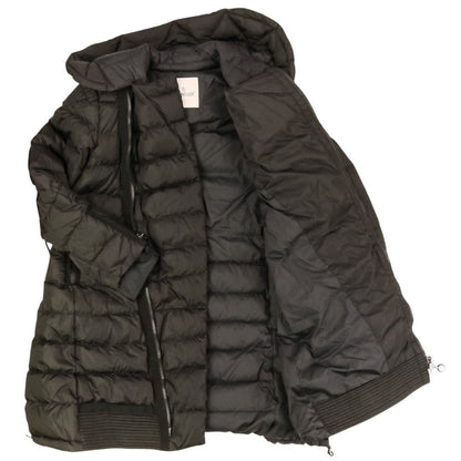 Moncler Christabel Hooded Down Coat 2 Black — view 6