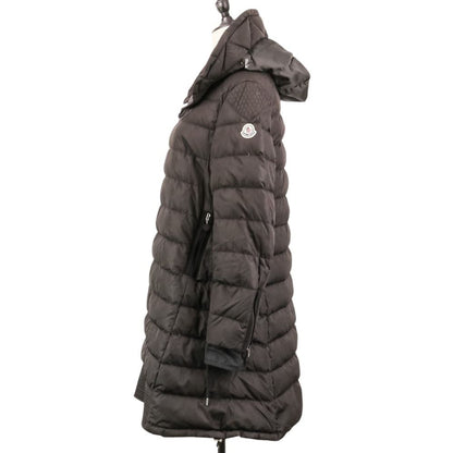 Moncler Christabel Hooded Down Coat 2 Black — view 4