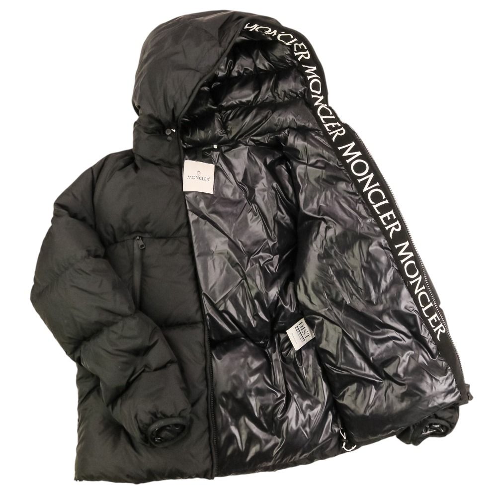 Moncler Montcla Hooded Down Jacket 4 Black — view 6